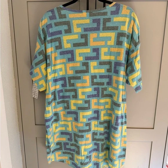 Lularoe Irma (Geometric Patterned Women's Top) - Picture 2 of 4